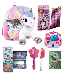 FunBlast Unicorn Stationary, Unicorn Combo Set - (Pack of 6 Items)  (Multicolor)