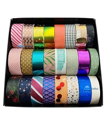 FunBlast Designer Tapes Pack of 24 - Multicolour