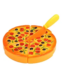 FunBlast Mini Pizza Set 7 Pieces - Multicolour