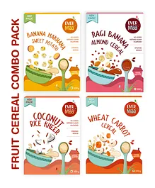 EverMaa Fruit Cereal Pack of 4 - 200 gm Each