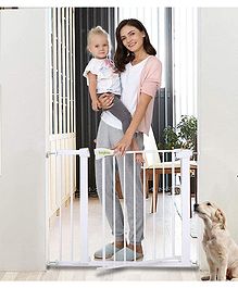 Baybee Auto Close Indoor Safety Gate - White