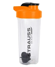 Strauss Energy Shaker Bottle Orange - 700 ml