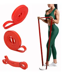 Strauss Latex Resistance Pull Up Band - Red