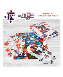 Avengers Captain America Jigsaw Puzzle Multicolor - 99 Pieces
