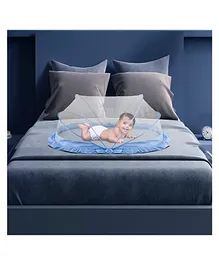 LifeKrafts Baby Foldable Mosquito Net - Blue