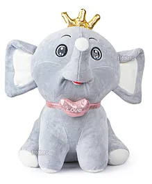 Fiddlerz Elephant Soft Toy - Height 50 cm(Colour May Vary)
