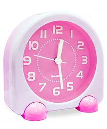 FunBlast Analog Alarm Clock - (Pink)