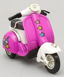 Kinsmart Die Cast Free Wheel Mini Scooter Toy - Purple