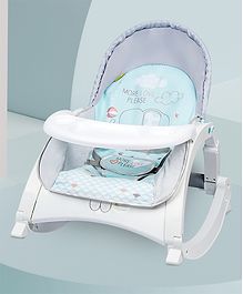 R for Rabbit Rock N Play Rocker - Green Grey