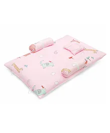 R for Rabbit Bedding Set  Animal Print - Pink