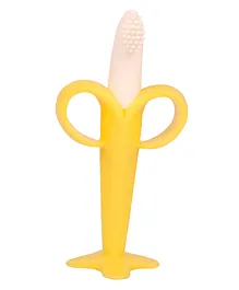 Basics Kids Banana Toothbrush - Yellow