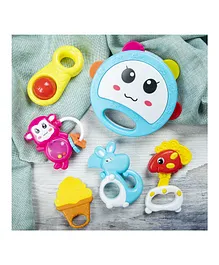 Ramson Cute Baby Rattle Set of 6 Pieces - Color May Vary
