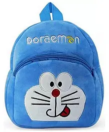 PROERA Doraemon Kids School Bag & duck Soft Plush Blue - Height 12 Inches