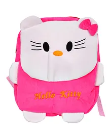 DukieKooky Hello Kitty Soft Toy Bag Royal Pink White - Height 15 inches