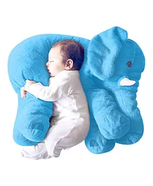 DearJoy Elephant Shaped Plush Soft Toy - Blue