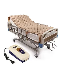 Ozocheck Anti Decubitious Air and Bubble Mattress with Pump - Beige