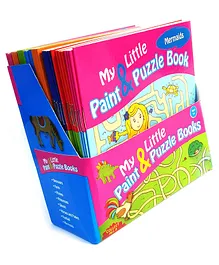 My Little Paint & Puzzle Book Set of 9 - 640 Pages