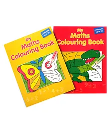 My Maths Colouring Book  Arithmetic Up To 10 & 20 Set Of 2 - English