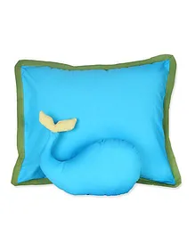 HouseThis Giant Whale Pillow & Cushion - Blue