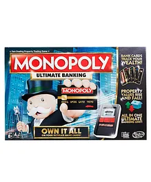 AKN TOYS Monopoly Ultimate Banking Edition Board Game - Multicolour