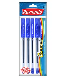 Reynolds Jiffy Gel Pens Pack of 5 - Blue
