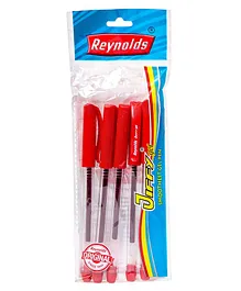 Reynolds Jiffy Gel Pens Pack of 5 - Red