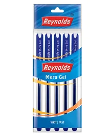 Reynolds Gel Pen Pack of 5- Blue