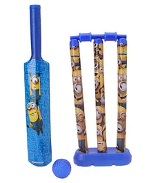 Minions Character Themed Cricket Set - Blue