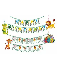 Amazing Xperience Birthday Decoration Combo Pack Multicolor - Pack of 6