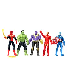 WOW TOYS- Delivering Joys of Life Action Figures Toy Set of 5 Multicolour - Height 12 cm