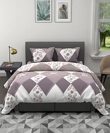 Bianca Ultra Soft King Size Ac Comforter & Bedsheet Set 150 Gsm Floral - Multicolour 