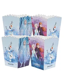 Itsy Bitsy Frozen Themed Popcorn Box Multicolour - Pack of 4