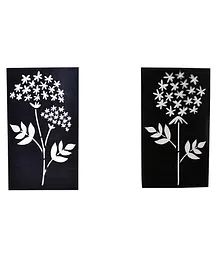 Itsy Bitsy  Stencil Gorgeous Bloom Sticker Pack Of 2 - Black White