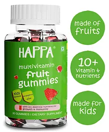 Happa Multivitamin Fruit Gummies - 30 Pieces