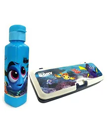 Sterling Dory Theme Water Bottle With Pencil Box Set - Multicolour