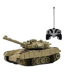 VGRASSP Remote Control Army Battle Tank With Light & Sound - Multicolour