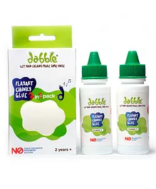 Dabble Chunky Glue ( Baby's first Glue) - Pack of 2 (50 ML of each)