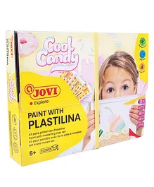 JOVI Cool Candy Paint With Plastilina Kit - Multicolour