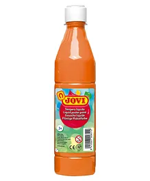 JOVI Tempera Liquid Poster Water Colour Orange - 500 ml