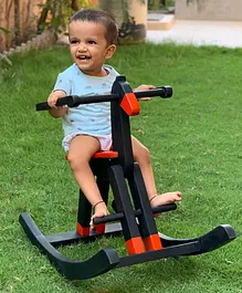 Kidmee Riding Horse - Black Red