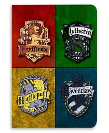 Celfie Design Hogwarts Sigil Printed Ruled Notebook - 100 Pages