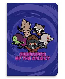 Celfie Design Guardians Of The Galaxy Kawaii Printed Ruled Notebook - 100 Pages