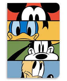 Celfie Design Mickey And Friends Designer Ruled Notebook - 100 Pages