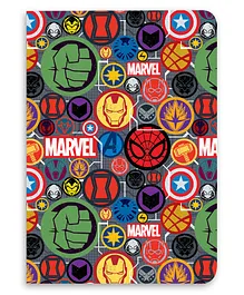 Celfie Design Marvel Iconic Mashup Designer Ruled Notebooks Multicolor - 100 Pages