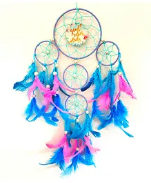 Rooh Dream Catchers Good Vibes 4 Tier Handmade Hangings - Multicolor