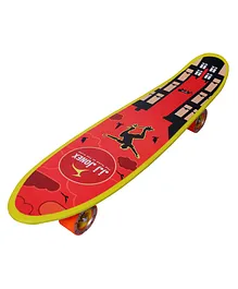 JJ Jonex Play Fiber Skateboard Medium - Red