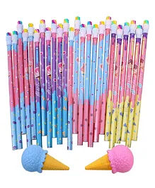 Toyshine Ice Cream Design Pencils Pack of 26 - Multicolour
