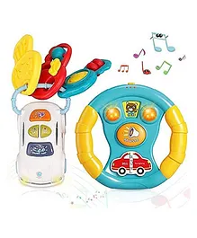 Toyshine Baby Musical Toy Keys with Baby Wheel - Multicolor