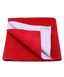 1st Step Dry Extra Absorbent Bed Protector Sheet Small - Red