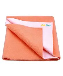 1st Step Extra Absorbent Dry Bed Protector Sheet Small - Orange